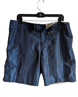 Parke & Ronen Mens Blue Swim Trunks Shorts Bathing / Swim Suit Size 36